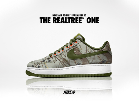 Nike Air Force 1 NIKEiD “Realtree Camo”